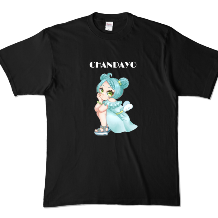 カラーTシャツ - XL - ブラック (濃色)
