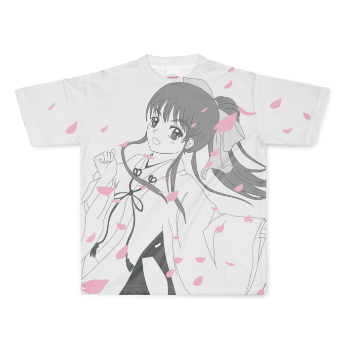 フルグラフィックTシャツ - L - 正面印刷のみ