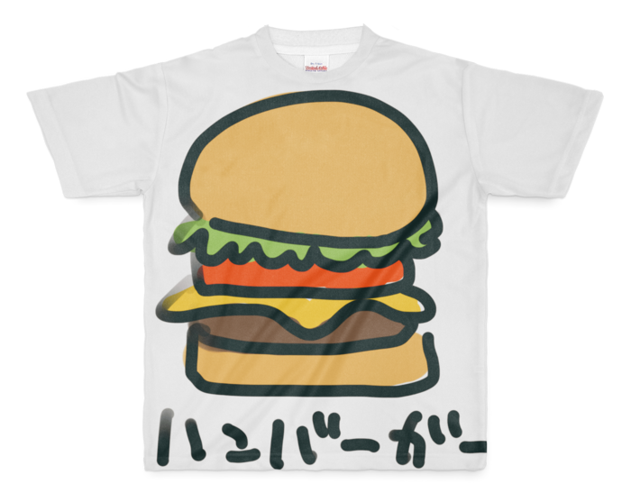 フルグラフィックTシャツ - M - 正面印刷のみ