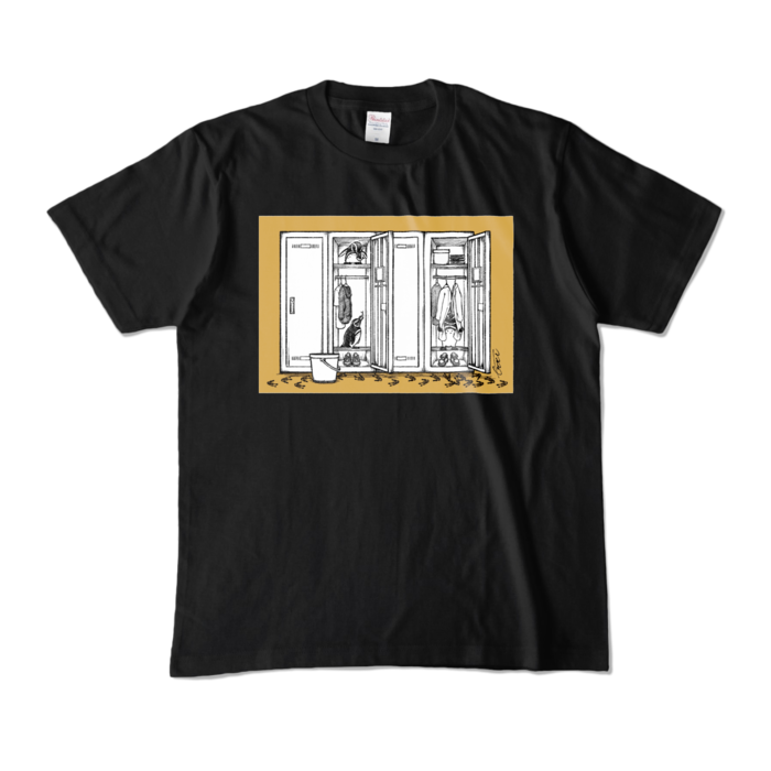カラーTシャツ - M - ブラック (濃色)
