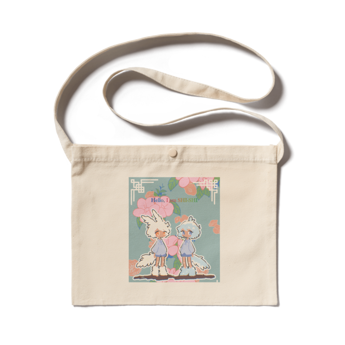 サコッシュ ナチュラル - 300 x 230 (mm)