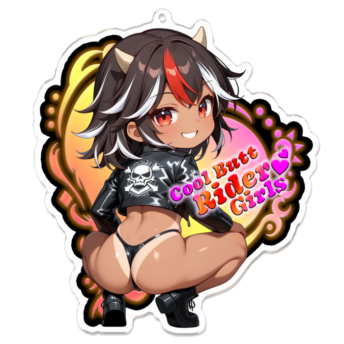 アクリルキーホルダー - 100 x 100 (mm)