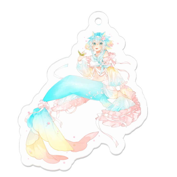 アクリルキーホルダー - 50 x 50 (mm)