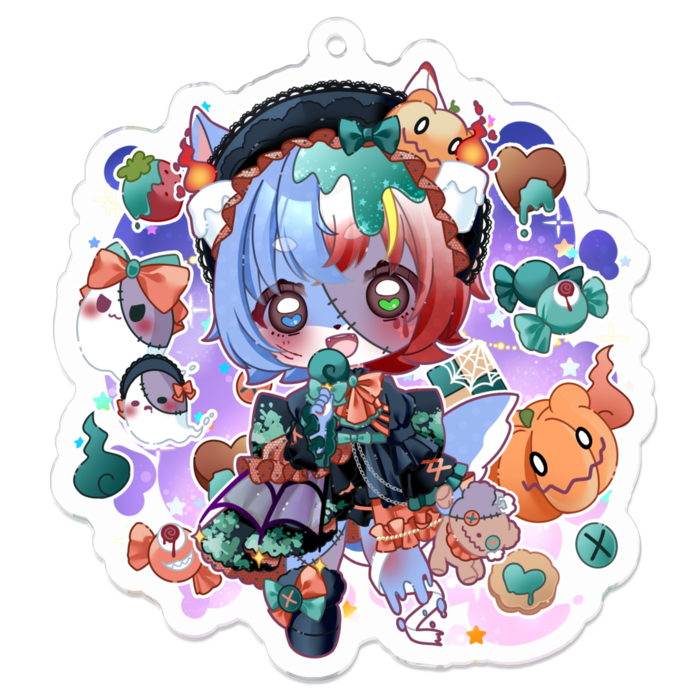 アクリルキーホルダー - 70 x 70 (mm)