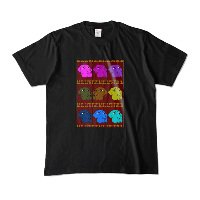 カラーTシャツ - M - ブラック (濃色)