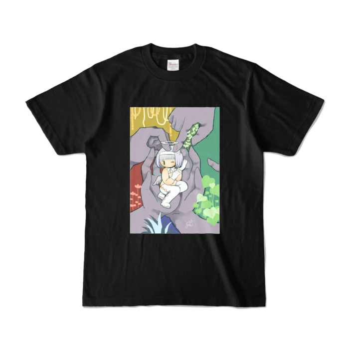 カラーTシャツ - S - ブラック (濃色)