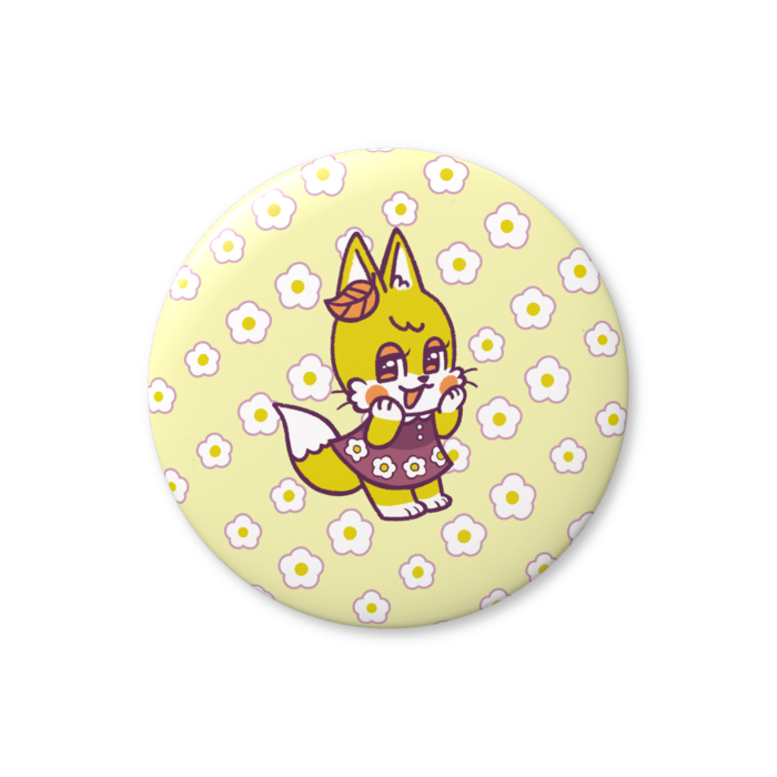 缶バッジ(バリュー)かなり大きい