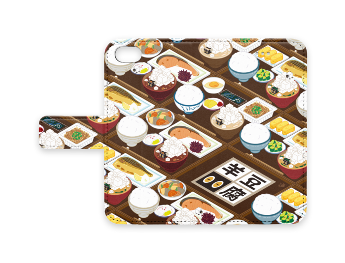 手帳型iPhoneケース - iPhone7 - ストラップ穴 なし