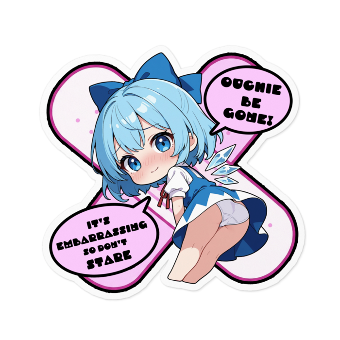 ステッカー - 100 x 100 (mm)