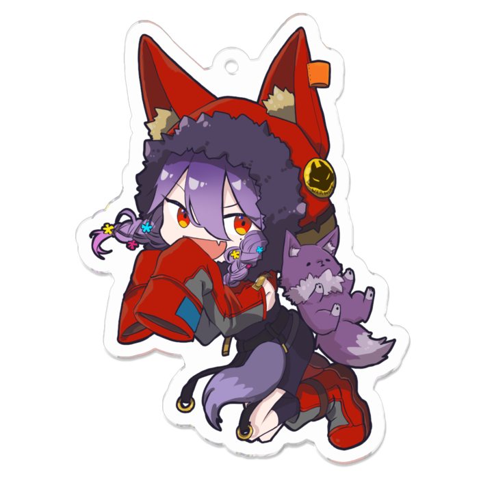 アクリルキーホルダー - 70 x 70 (mm)