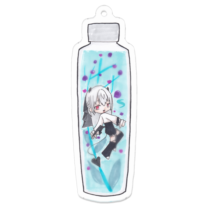アクリルキーホルダー - 70 x 70 (mm)(2)