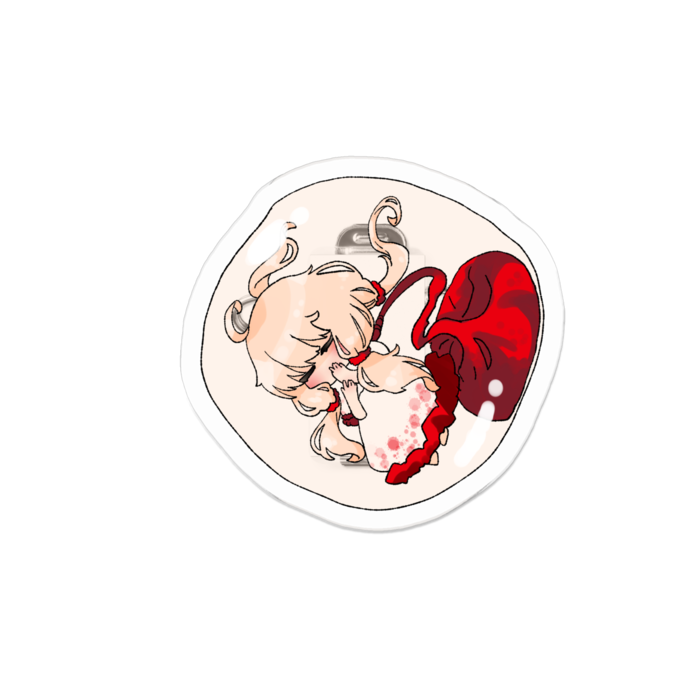 アクリルバッジ - 50 x 50 (mm)