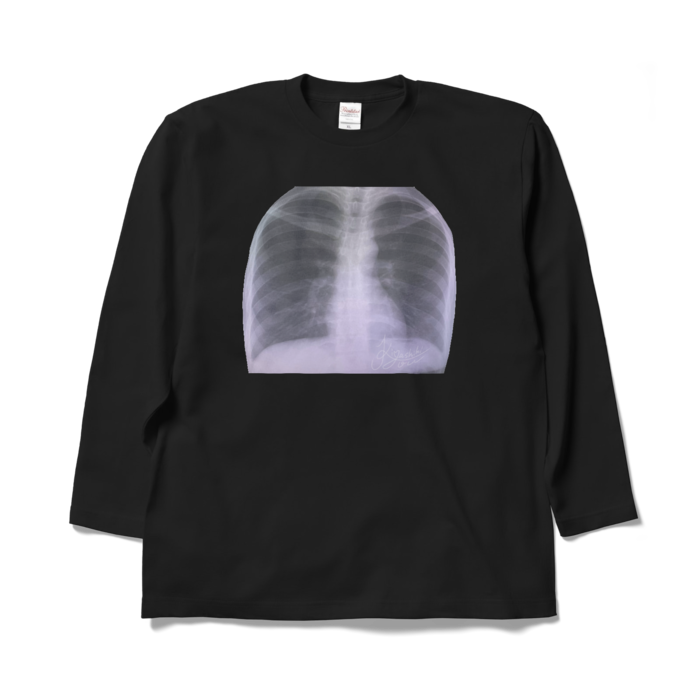 ロングスリーブTシャツ - XL - ブラック