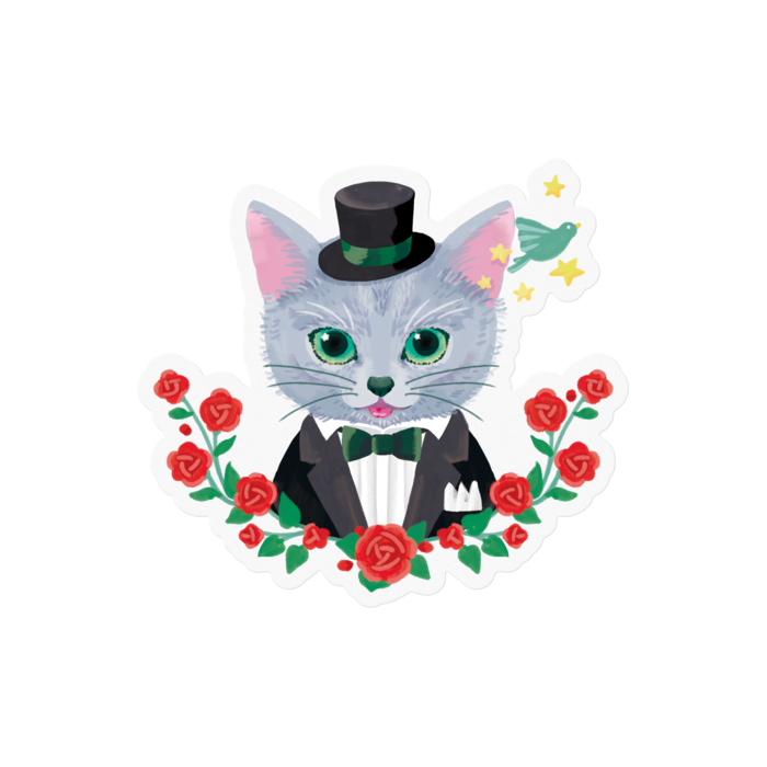 ステッカー クリア