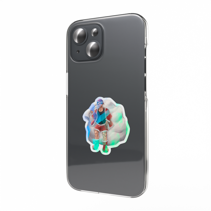 ホログラムスマホステッカー - 縦