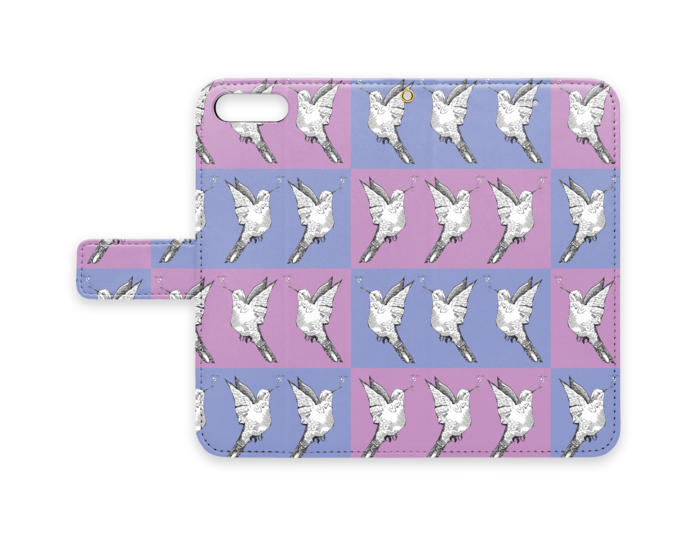 手帳型iPhoneケース - iPhone 8 Plus / 7 Plus - ストラップ穴 あり