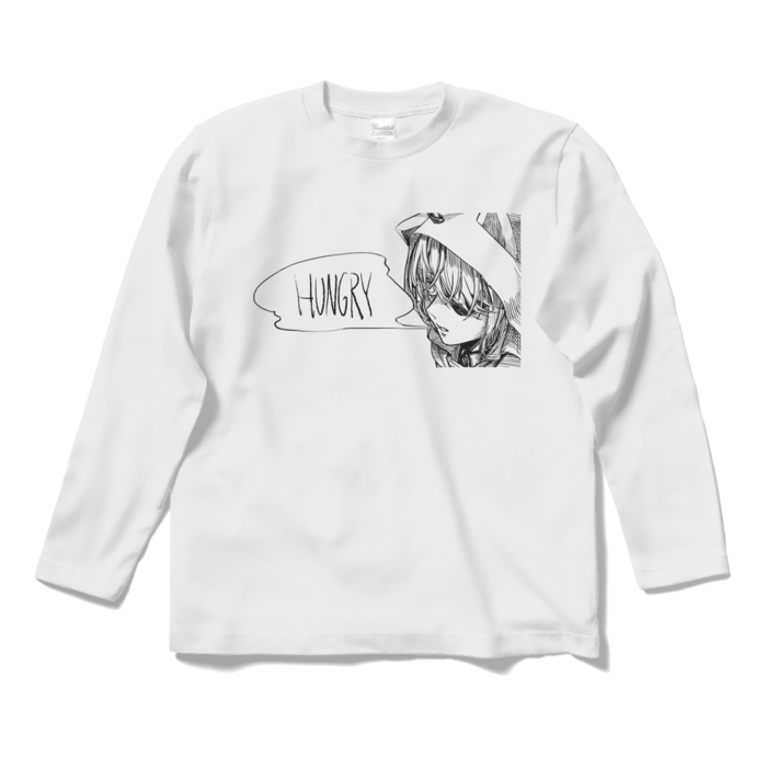Hungry ロンT - S - ホワイト