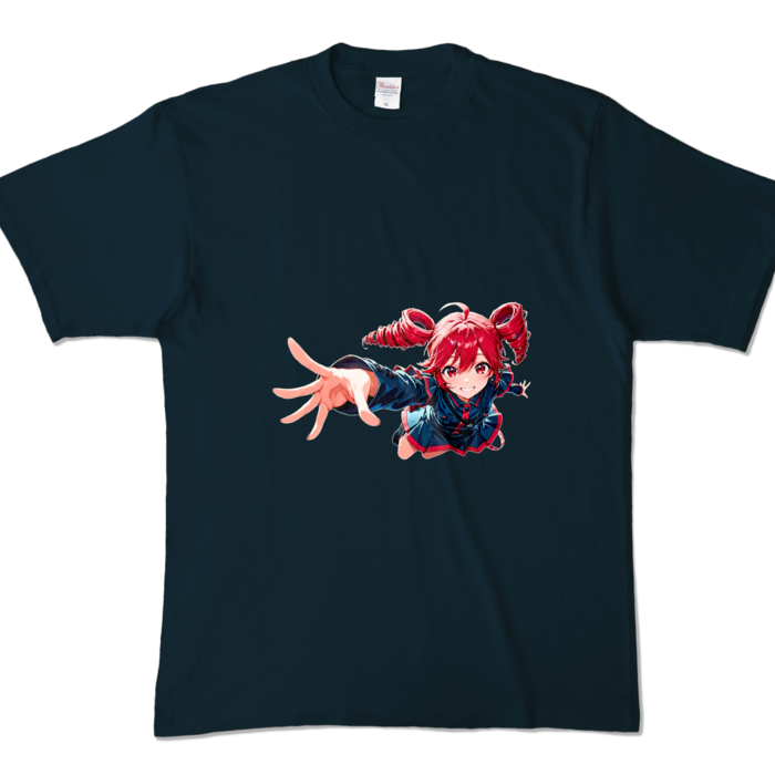 カラーTシャツ - XL - ネイビー (濃色)