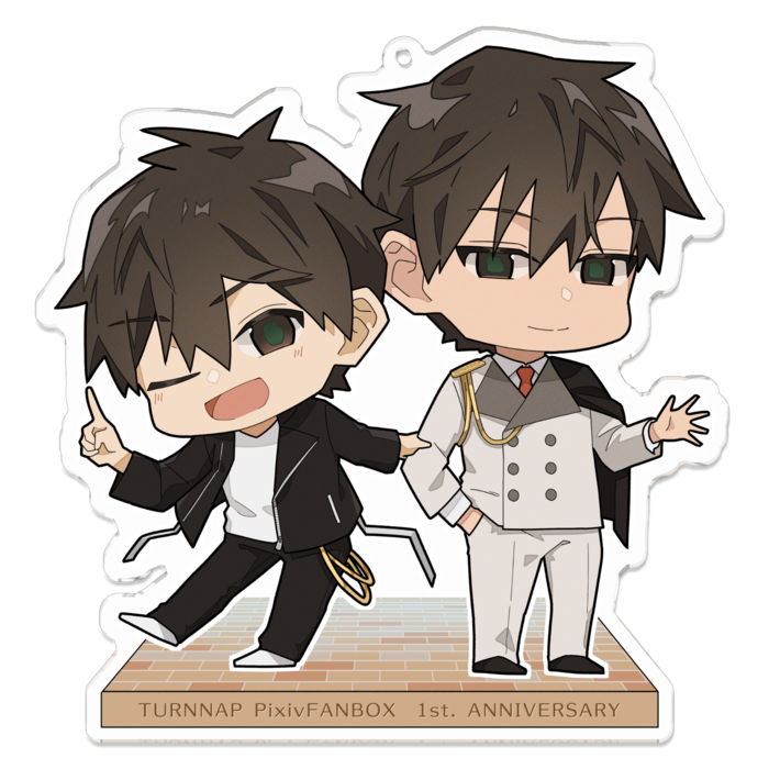 アクリルキーホルダー - 100 x 100 (mm)