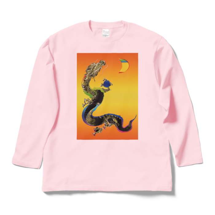 ロングスリーブTシャツ - L - ライトピンク