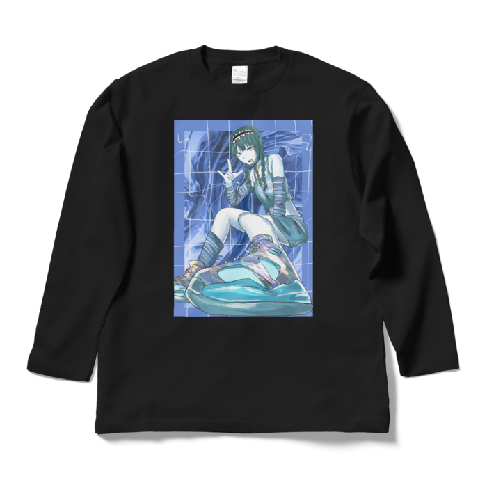 ロングスリーブTシャツ - L - ブラック