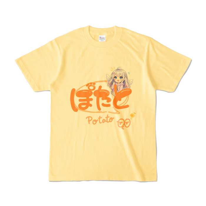 カラーTシャツ - S - ライトイエロー (淡色)