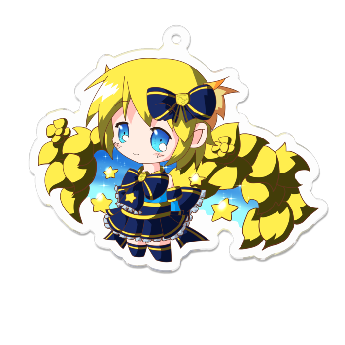 アクリルキーホルダー - 70 x 70 (mm)