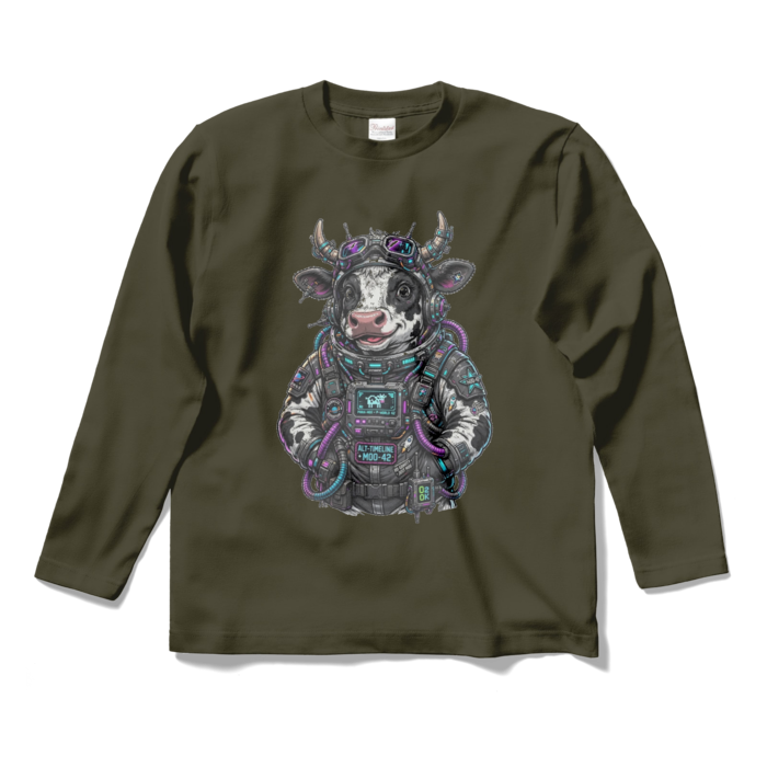 ロングスリーブTシャツ - S - アーミーグリーン