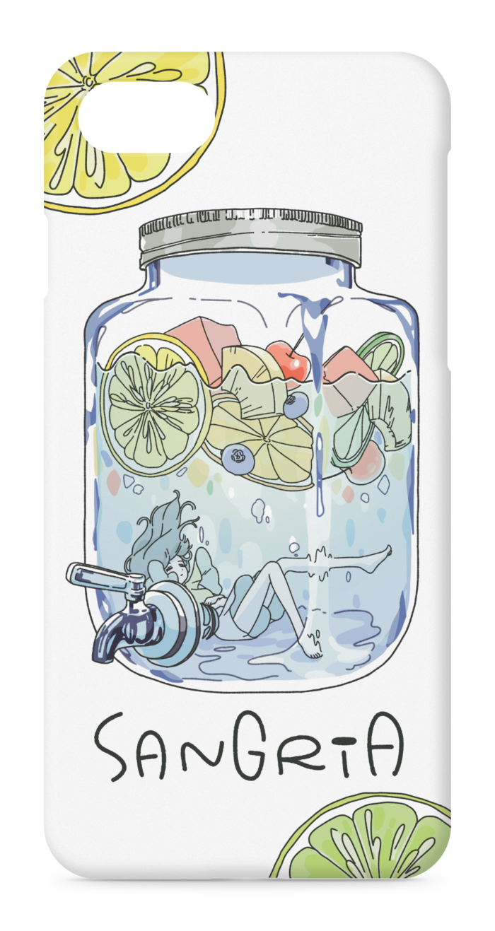 iPhoneケース - iPhone 8 / 7 / SE2 - 側面あり