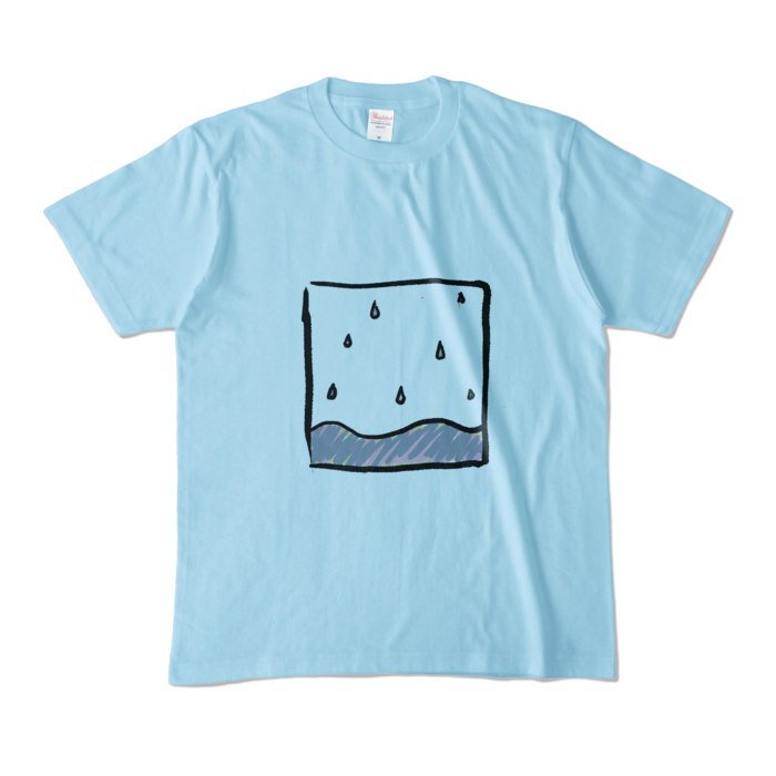 カラーTシャツ - M - ライトブルー (淡色)