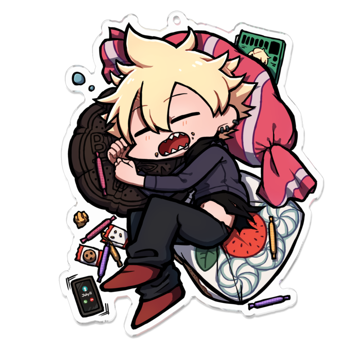 アクリルキーホルダー - 100 x 100 (mm)