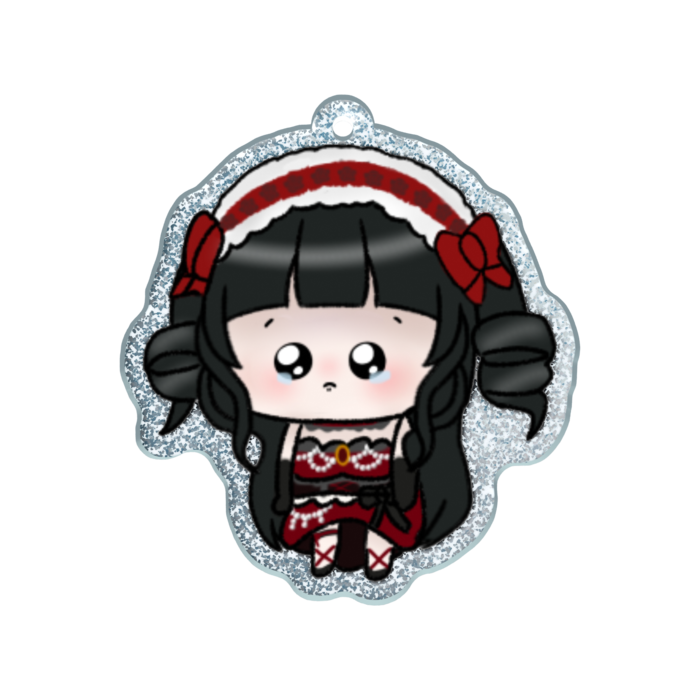 あうるのぴえぴえぎらぎらアクキー