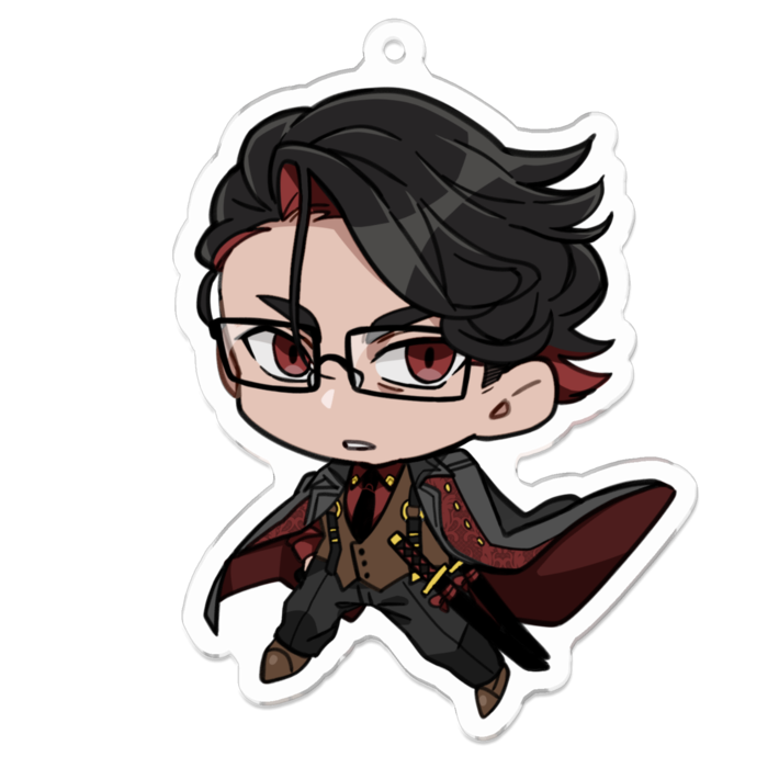 アクリルキーホルダー - 70 x 70 (mm)