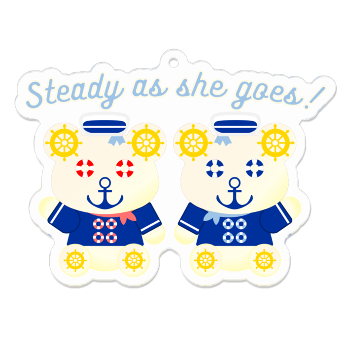 アクリルキーホルダー - 70 x 70 (mm)