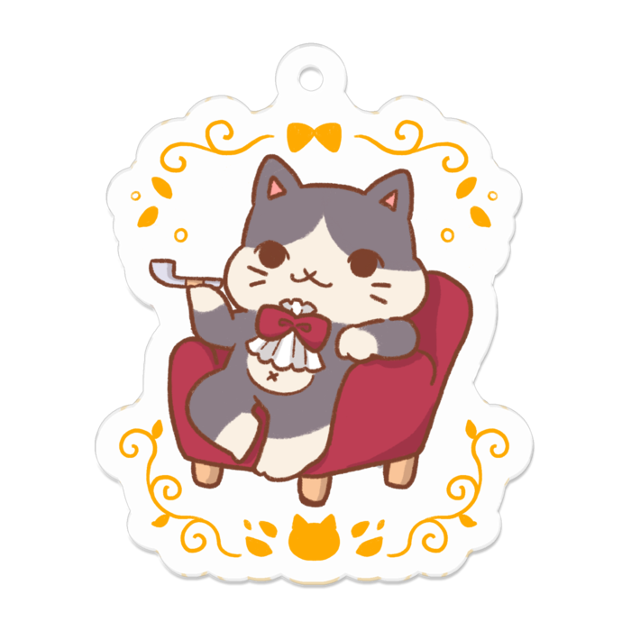 アクリルキーホルダー - 50 x 50 (mm)