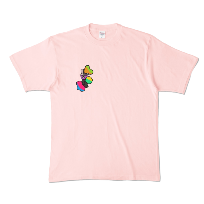 カラーTシャツ - XL - ライトピンク (淡色)