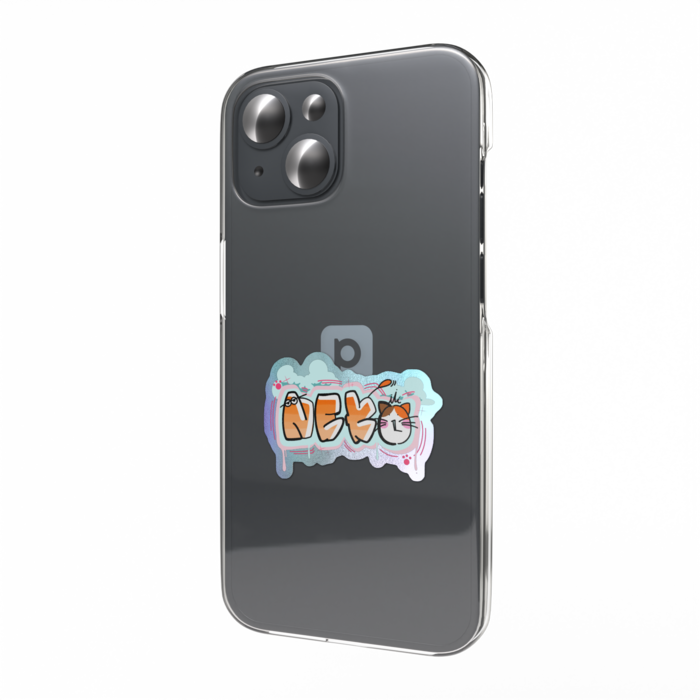 オーロラスマホステッカー - 縦