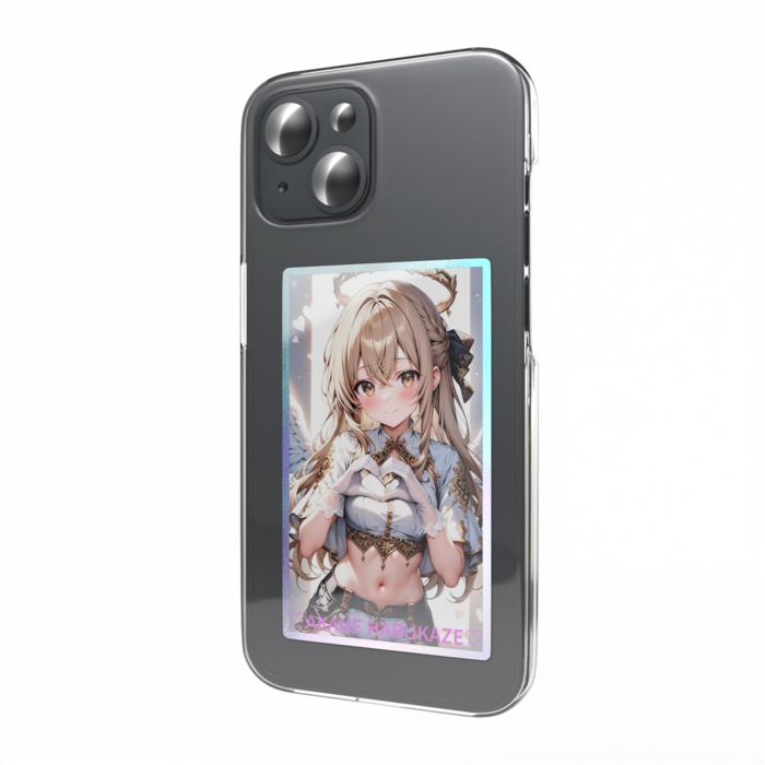 オーロラスマホステッカー - 縦