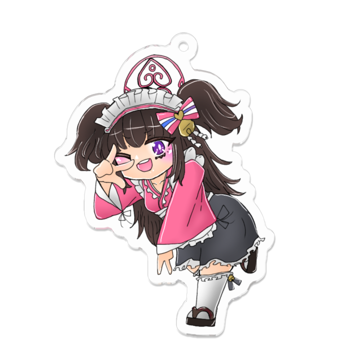 アクリルキーホルダー - 70 x 70 (mm)