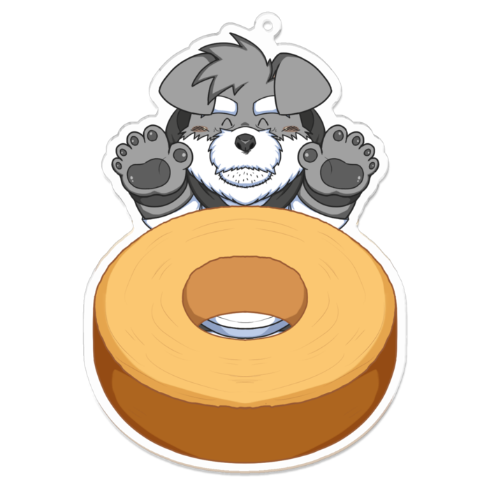 アクリルキーホルダー - 100 x 100 (mm)