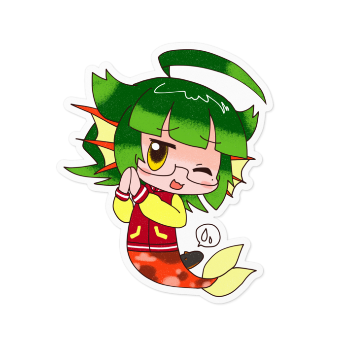 ステッカー - 100 x 100 (mm)