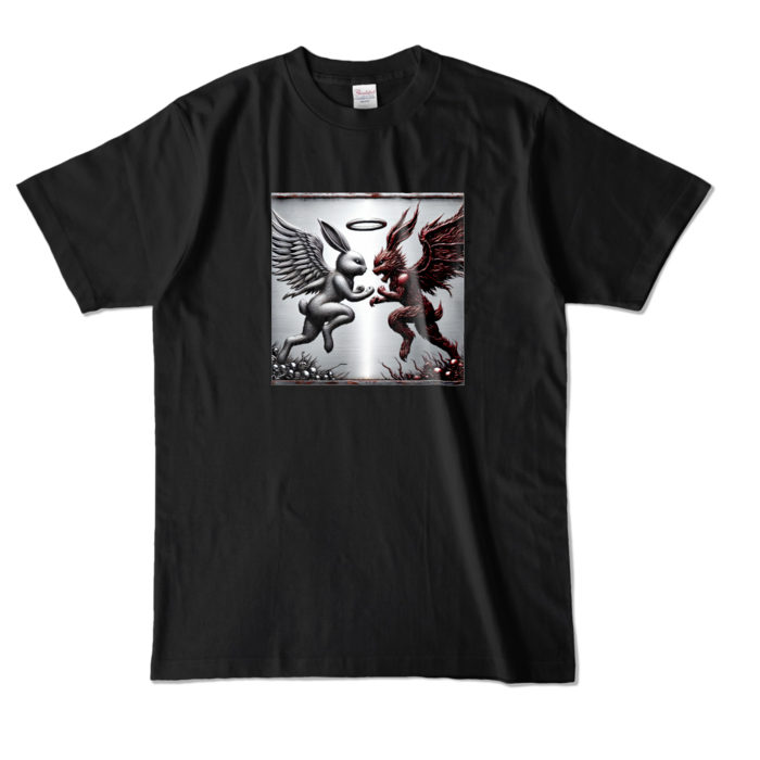 カラーTシャツ - L - ブラック (濃色)
