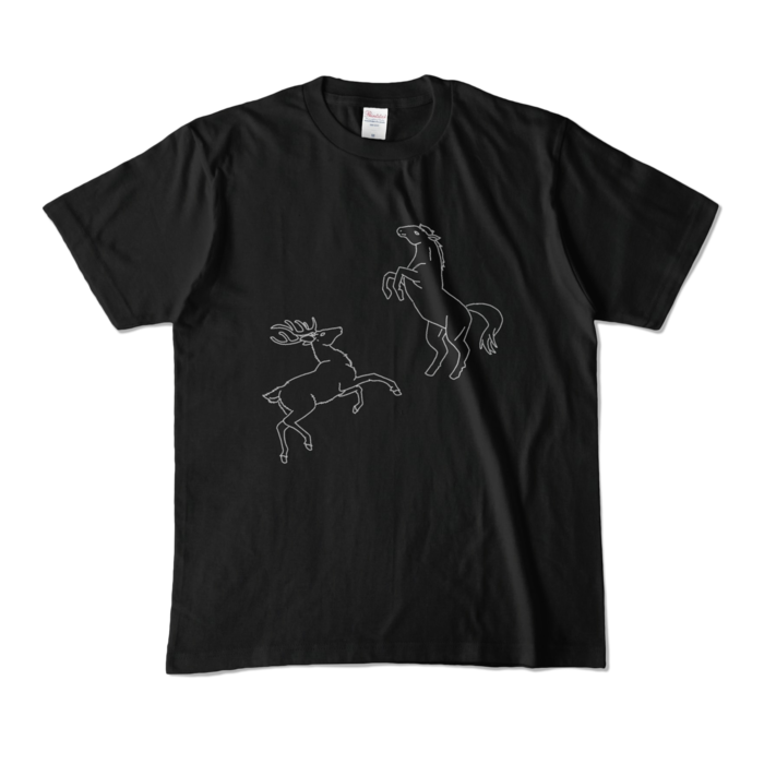 カラーTシャツ - M - ブラック (濃色)