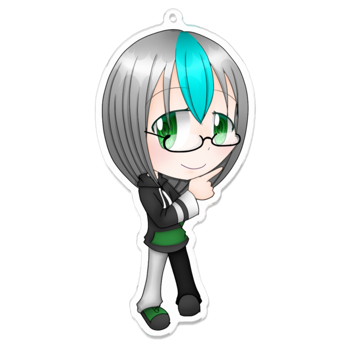 アクリルキーホルダー - 100 x 100 (mm)