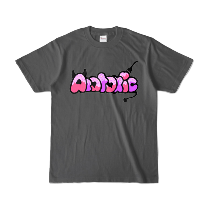 カラーTシャツ - S - チャコール (濃色)