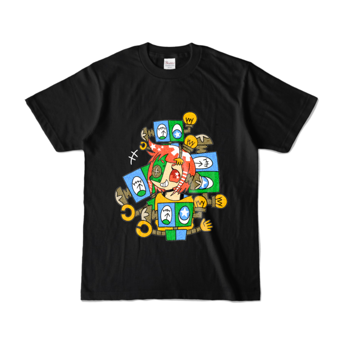 カラーTシャツ - S - ブラック (濃色)
