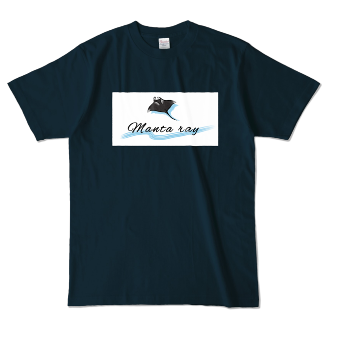 カラーTシャツ - L - ネイビー (濃色)