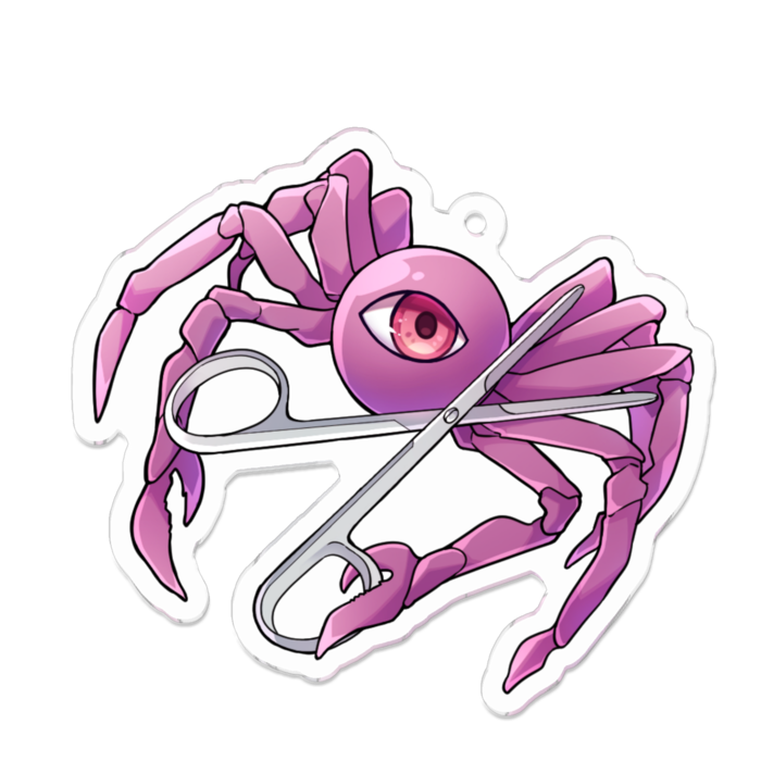 アクリルキーホルダー - 70 x 70 (mm)