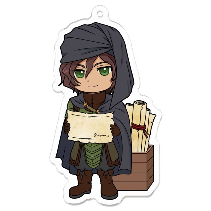 アクリルキーホルダー - 70 x 70 (mm)