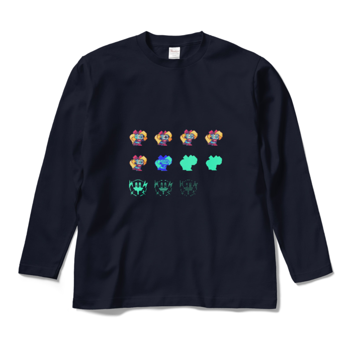 ロングスリーブTシャツ - M - ネイビー